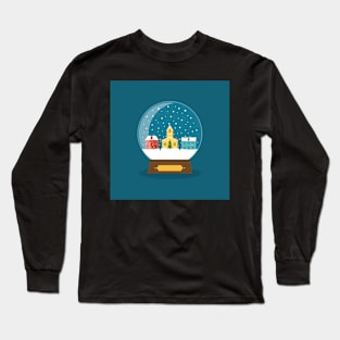 Winter Snow Globe Long Sleeve T-Shirt